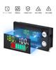 Digital Voltmeter Battery Meter with Alarm Temperature Battery Level Display