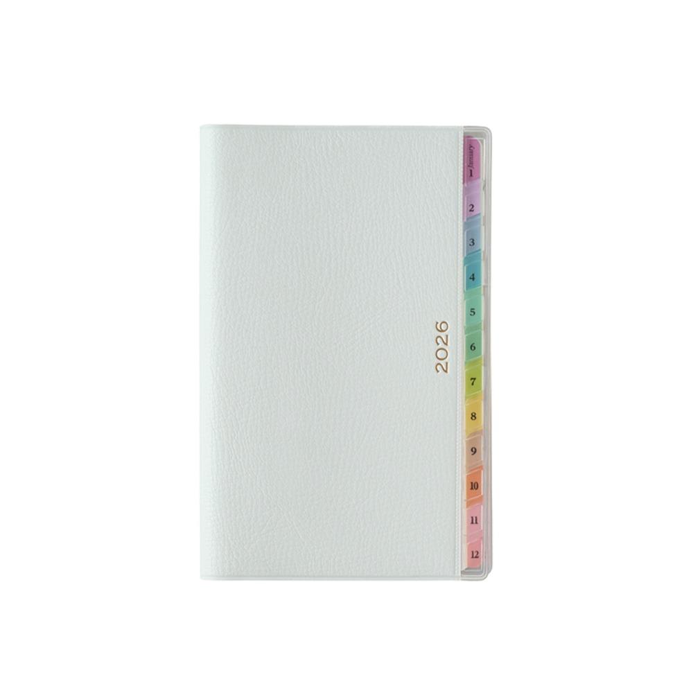 Farbenfrohes Index-Terminbuch PU-Leder To-Do-Listen-Notizblock Neues Terminkalender Schulbedarf