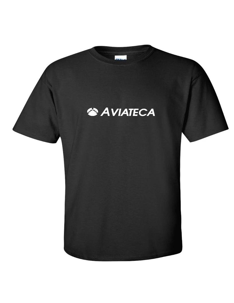 

Aviateca T-Shirt Black White Guatemalan Airline Gift Tee Shirt Cotton S-5XL S