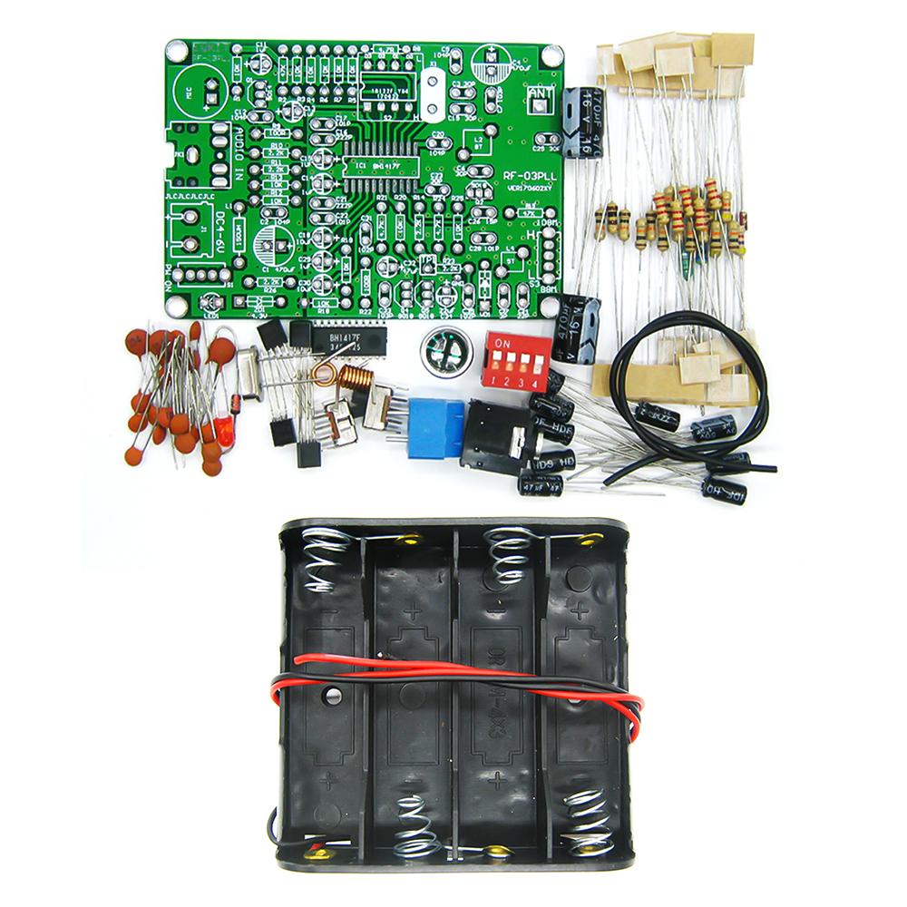 87-108Mhz Fm Frequency Modulation Wireless Microphone Module Diy Fm Transmitter Board Parts Module Dc 4-6V Diy Electronics