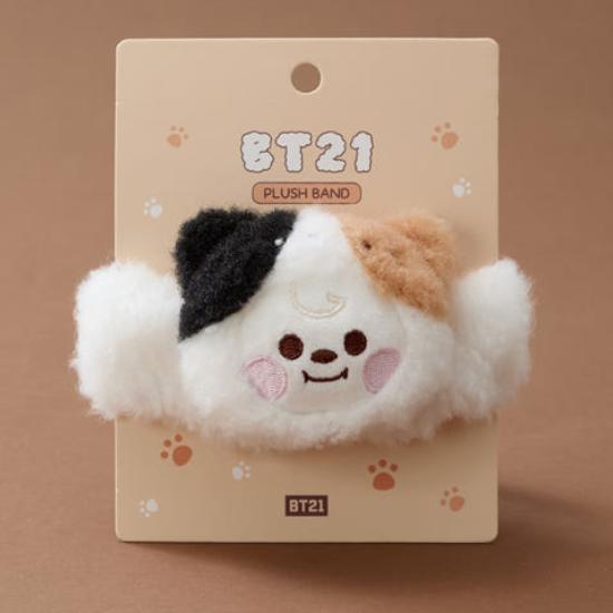 BT21 Dziecko Bardziej Puszysta Twarz Pluszowa Opaska