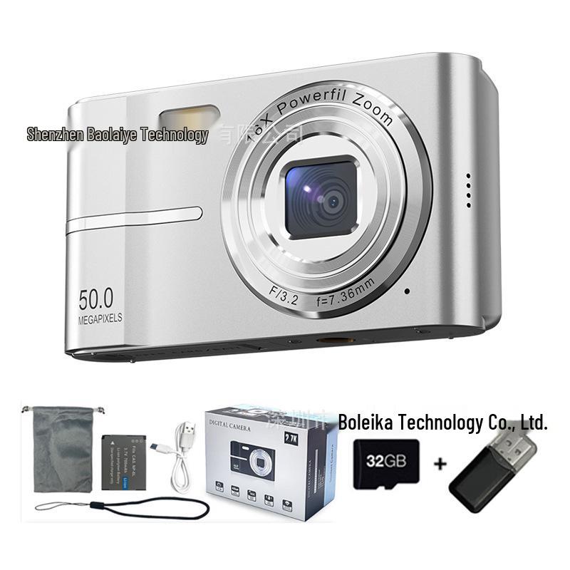 Retro HD Mini Digital Camera for Students & Travel: Perfect for Parties, Campus Events & Photography