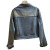 Women's Casual Stand Collar Denim Jacket, for Everyday Wear