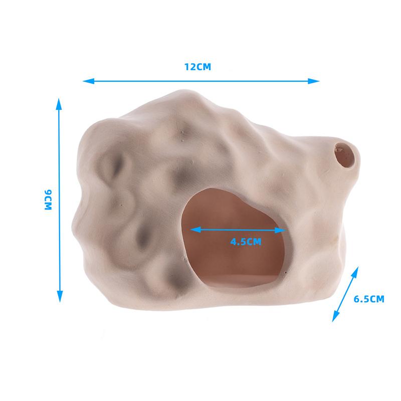 Creative Clay Aquarium Decoration Cartoon Ceramics Fish Tank Landscaping Special-Shaped Fish Prawn Shelter Spawning Tank
