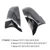 Car Rear View Side Mirror Cover Replacement for BMW F01 F10 F11 F12 F13 Auto Side Wing Mirror Cover Gloss Black Shell