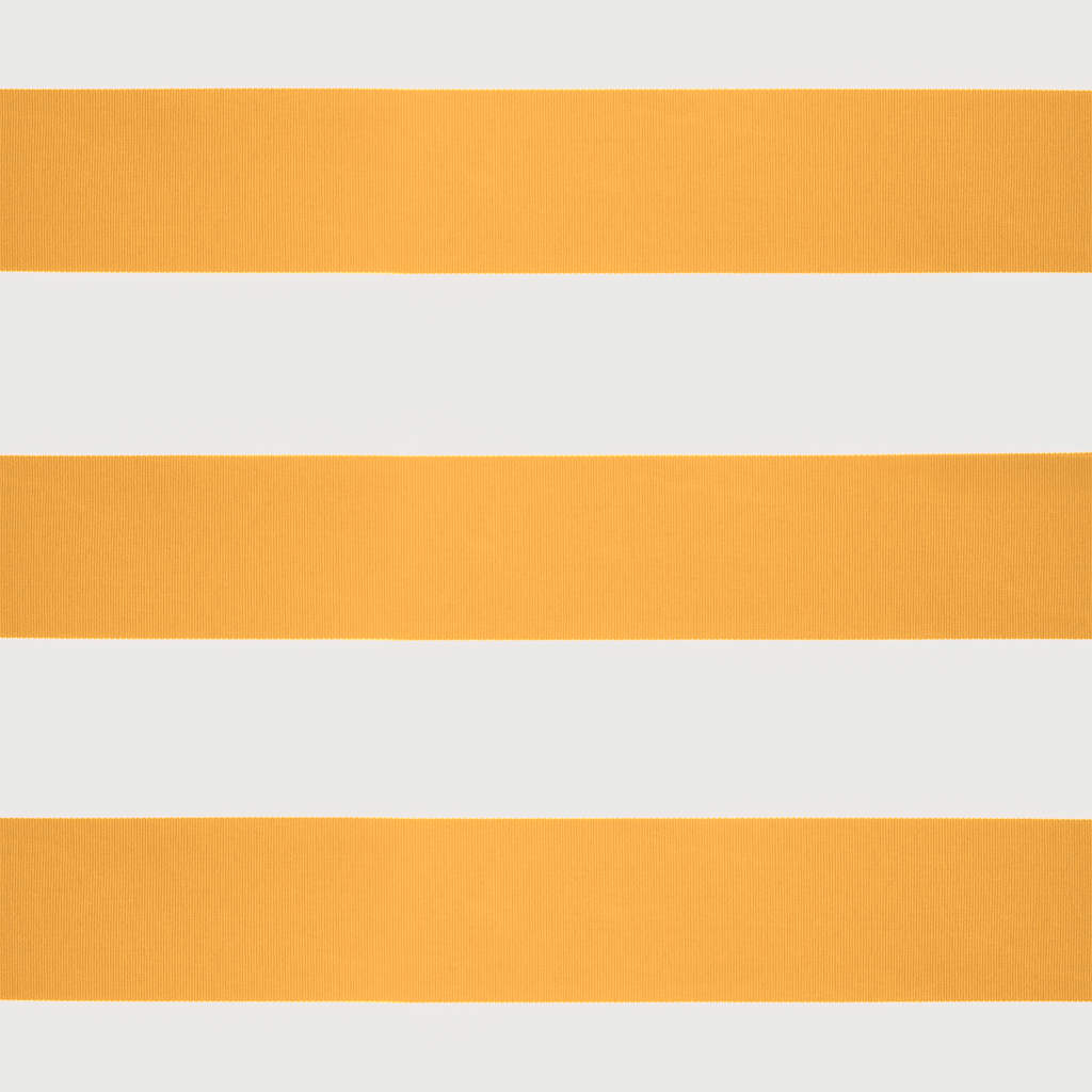Retractable Awning Yellow and White 3x2.5 m Fabric and Aluminum