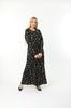 Women's Big Size Dress Plus Size Long Sleeve (Suitable for Hijab) Long Viscose Combed Dress