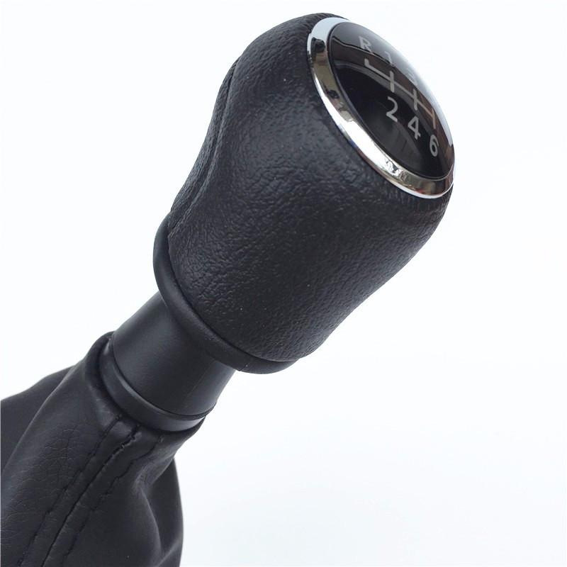 Gear Shift Knob Shifter Lever Stick Gaiter Boot Cover Car Accessories For Volkswagen VW Transporter T5 T5.1 T6 Gp 2003-2019