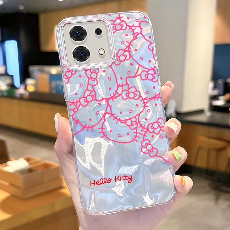 

Sanrio Hello Kitty Camlet Case for Xiaomi Redmi Note 13 12 Pro Plus 12S 11S 5G 11 10 9 4G 13C 12C 10C 9C A3 A2 A1 Hard Cover Redmi A2 A1