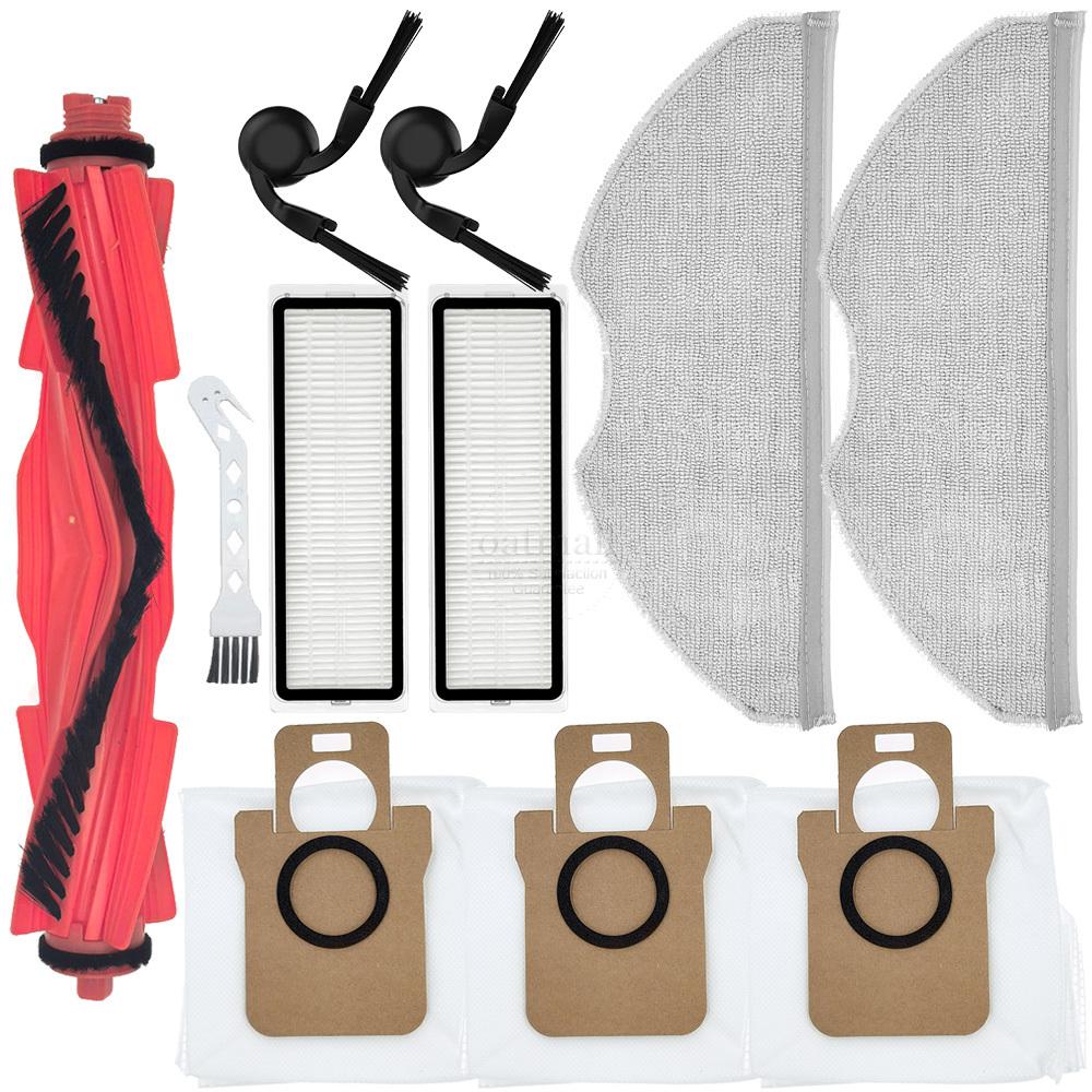 Compatible with Xiaomi Robot Vacuum H40 OV51 Accessories,Vacuum Cleaner Spare Parts,Replacement Kit,Brush,Dust Bags,Filter,Mop Pads