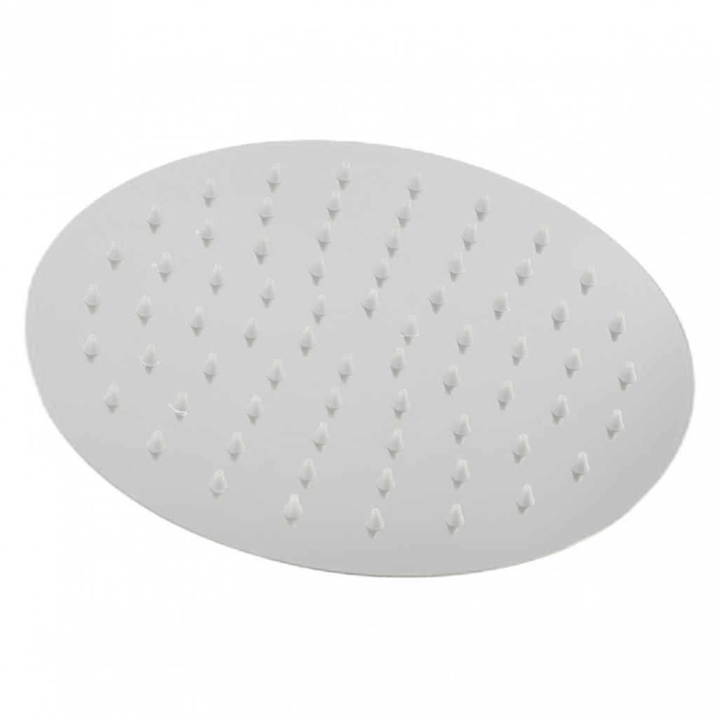 Shower Head Stainless Steel 8" 20 cm Silver Ease of use Long lasting 8 inch