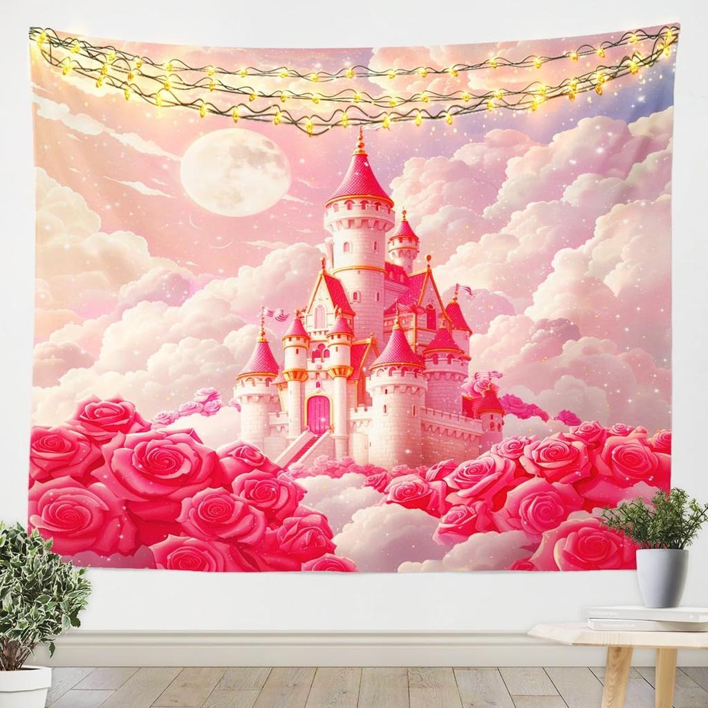 Christmas Santa Claus Wall Hanging Tapestry Ink Galaxy Wall Hanging Tree Wall Hanging Gorgeous Christmas Tree Fireplace Gifts