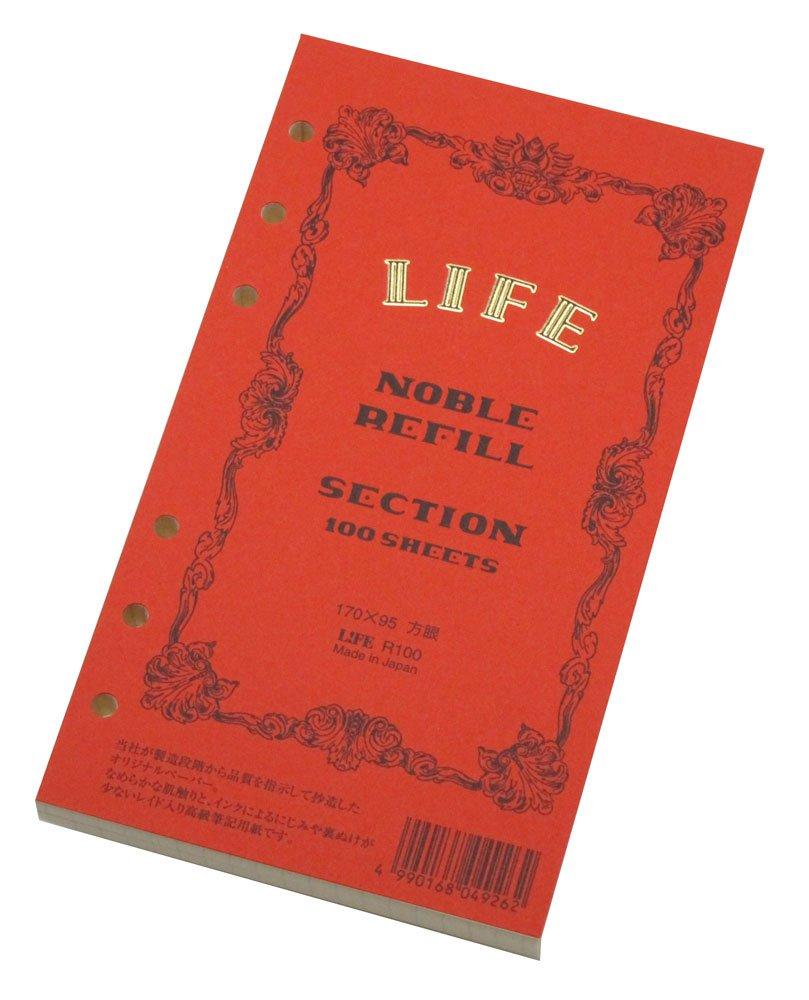 Life Noble Система Планировщик Сетка График Библия R100 Сменный блок, Бумага, Размер,