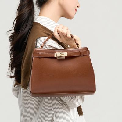 Bags Women's Light Luxury Niche Kelly Bags Fashion Versatile Messenger Bags Leather Ladies' Shoulder Handbags