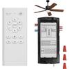 6 Speed Dimmer Receiver Kit Ceiling Fan DC Output Control Dimmer Receiver Remote Control Distance Battery Powered