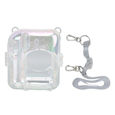 Čiré pouzdro pro Fujifilm Instax Mini 12 PC Průhledné barevné okamžité ochranné pouzdro fotoaparátu