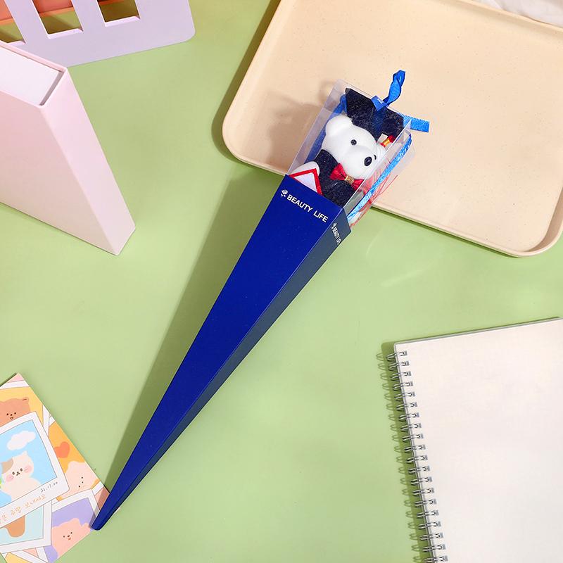 1PC Home Decor Fashion Artificial Flower Romantic Graduation Party Gift Wedding Favors Toy Doll Bear Bouquet