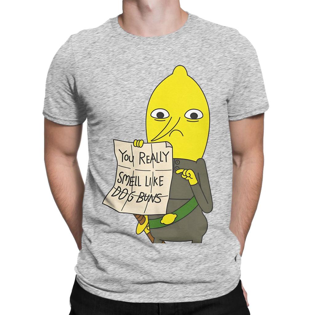 Lemongrab Yellow Painting Funny Graphic 100 Cotton TShirt Solar Opposites Season 3 Tees Tops For Unisex