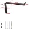 Shelf Wall Brackets Rustic Heavy Duty Industrial Scaffold Board Tool Support