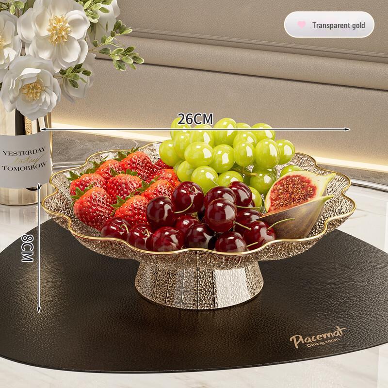 Mingling Plastic Drainable Fruit Plate