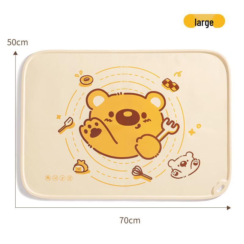 ZISIZ Thick Silicone Cartoon Baking Mat