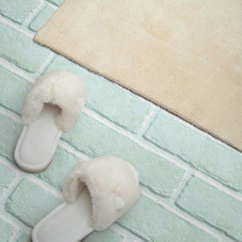 Decorative Self-Adhesive Vinyl Wall Panel 120x60 cm Brick Wall Pattern