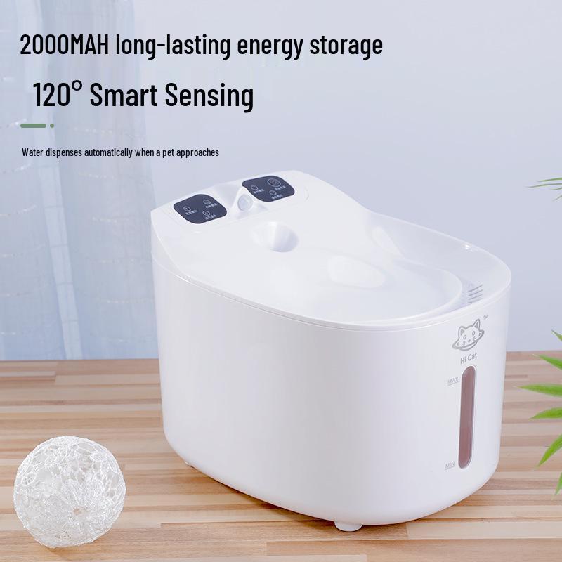 Automatic USB Pet Water Fountain with Circulating Filtration for Cats