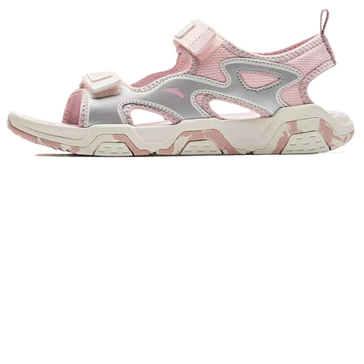 Anta Comfortable Versatile Fashionable Trendy Non-Slip Kids Sandals Kids Sandals Pink 322536935R-3 33