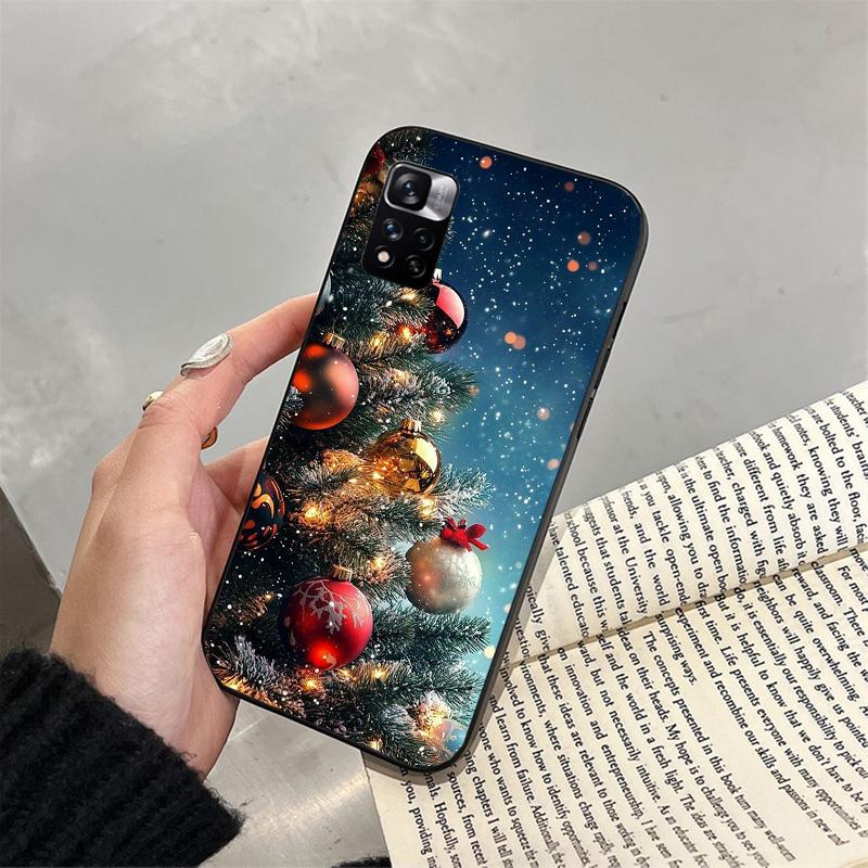 Merry Christmas Tree Funda Phone Case For Xiaomi Redmi note 14 Pro 14 13 12 11 10 Pro 14S 12S 11S Redmi 14C 13C 10