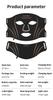 7-Color LED Silicone Beauty Mask: Portable Photonic Skin Care Device