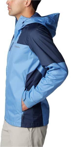 Куртка Columbia Inner Limits III Rain Jacket skyler/collegiate navy