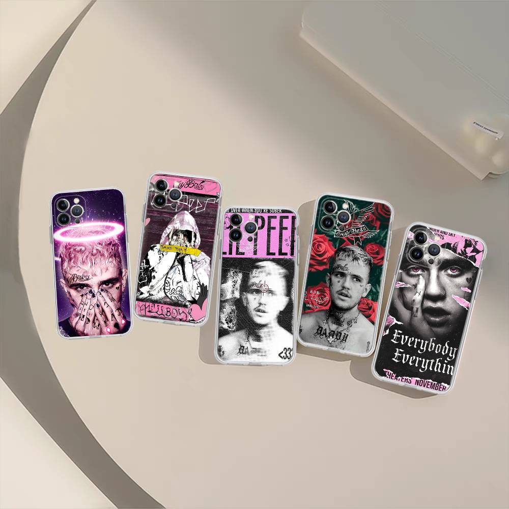 Emo Rapper Lil Peep TPU Silicone Case For IPhone 11 12 13 14 15 16 17 Pro Max Shockproof Clear Back Cover