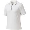 Breathable Loose Striped Short Sleeve Polo Shirt Women Tops 162627122-1