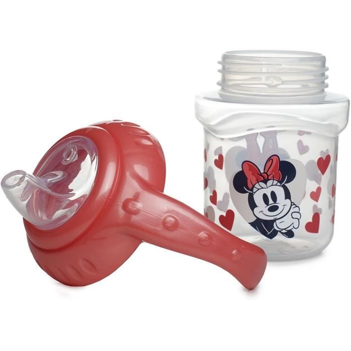 Tasse à poignée - THERMOBABY - Sippy 250 ml - Bec silicone - Anti-fuites - Minnie