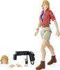 Mattel Jurský park Amber Sattler Figúrka Bábika Kĺbová Operácia rokov a GWP82 (JURSKÝ PARK) Kolekcia/Ellie [Hračka dinosaura] [8+]