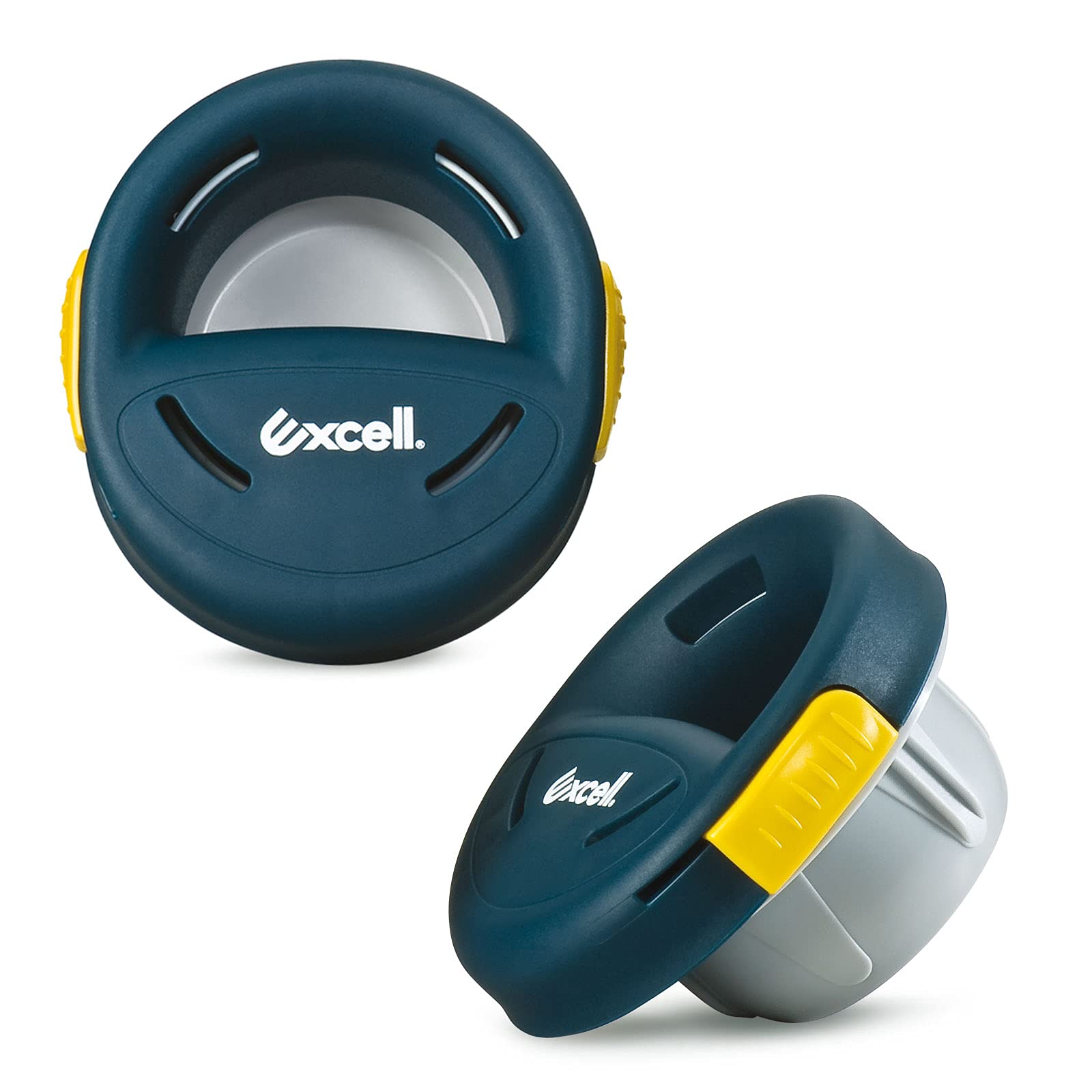 Excell Stretch Wrap Film Dispenser with Hand Saver and Adjustable Brake Safely adjust film tension for a comfortable wrapping (3-inch Core) - синий