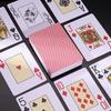 Gold Art 606 Waterproof Texas Hold'em Poker Cards, Large Font, Durable and Washable