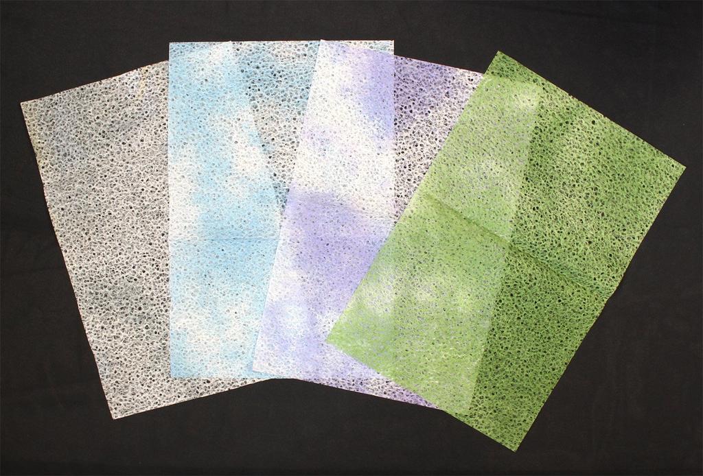 Kyoto Elephant Washi Tosa Handmade Washi Ochisui Miyako 10 Paper, Paper, Dyed, Colors, 200x300mm, 2-461