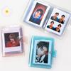 Cute Transparent Glitter LOMO Cards Jelly Color Card Stock Photo Album Mini Photo Album Card Holder