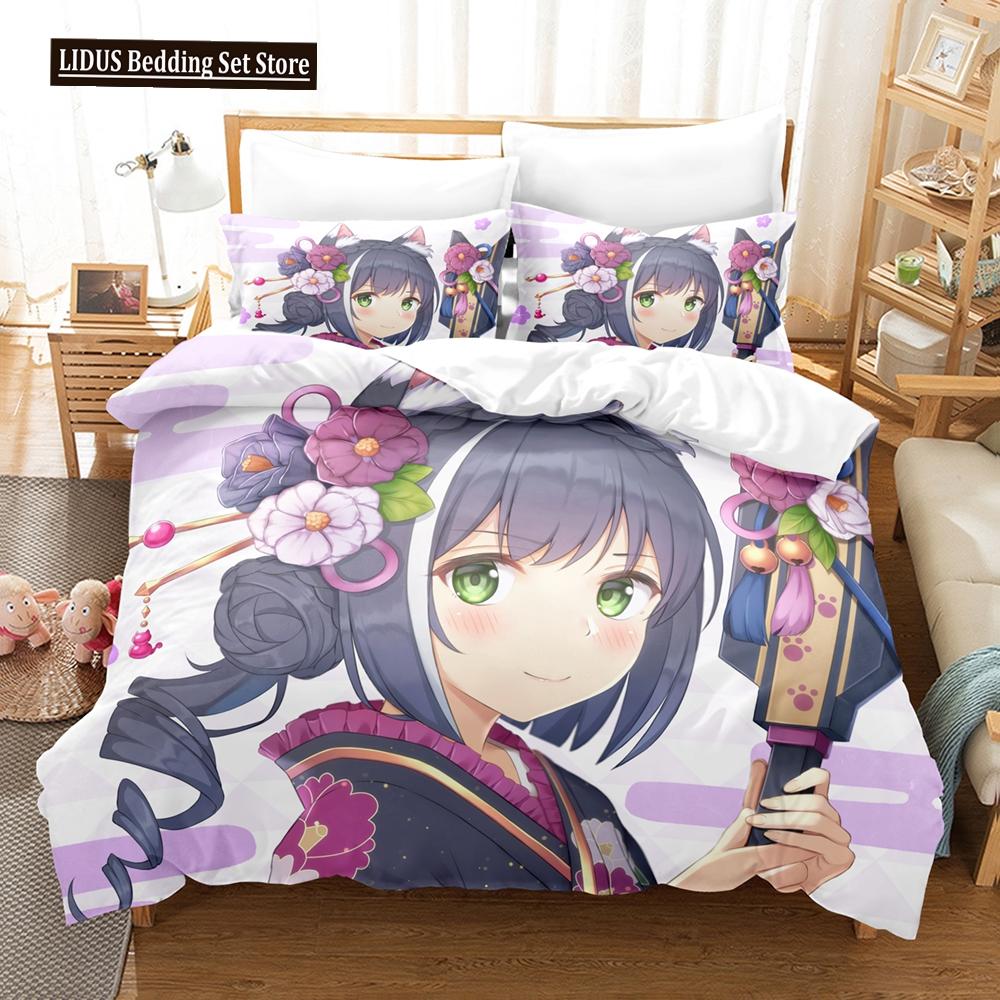 3D The The Ryuo's Work Is Never Done Bedding Sets Duvet Cover Set With Pillowcase Twin Full Queen King Bedclothes Duvet Cover