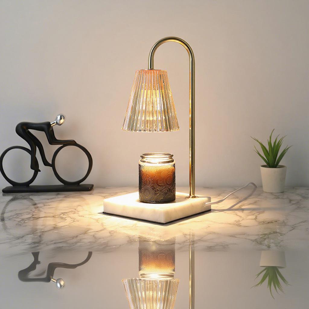 Hot Sale Lantern Electronic Wax Melting Candle Lamp for Jar Candle Warmer With Light