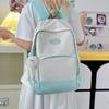Schoolbag Backpack New Fashion Large Capacity Travel Backpack Female Japanese Junior High School Students High School Students Simple Schoolbag