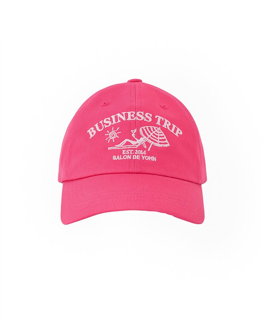SALON DE YOHN Gorra de Béisbol de Viaje de Negocios_ Rosa