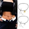 Heart Pendant Waist Chain Love Belly Chain Stomach Chain Body Jewelry Accessories Alloy Material Gift for Women and Girl