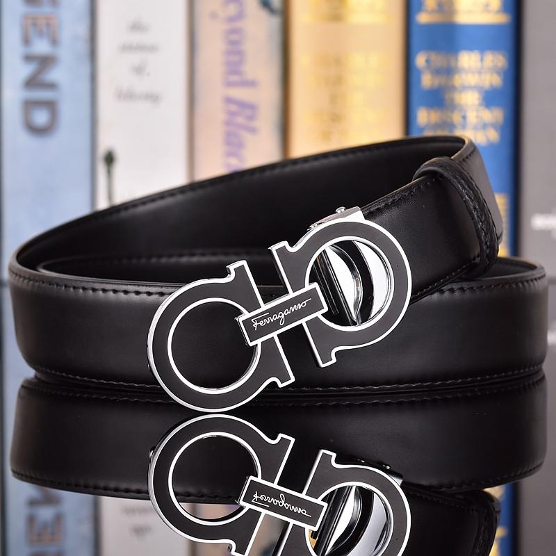 Salvatore Ferragamo Herrebelte Luksusmerke Designerbelte Dress Jeans Formell Merke