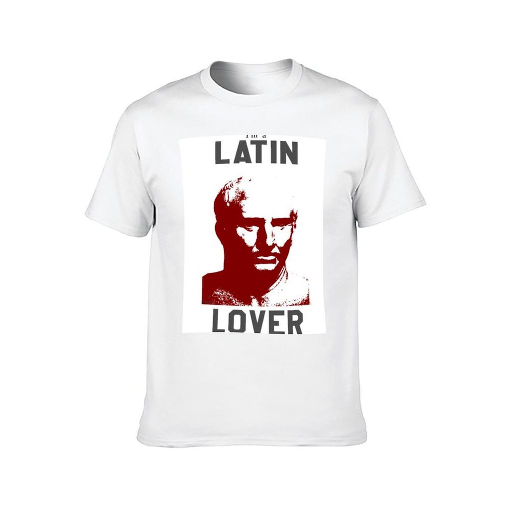 Mann Mann schlicht für T-Shirt Hemden Liebhaber t t bedruckt Latein Hemd
