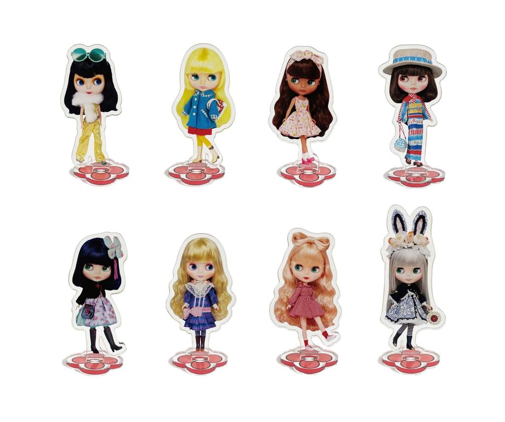 Blythe Acrylic Stand Collection Set 8-piece Box