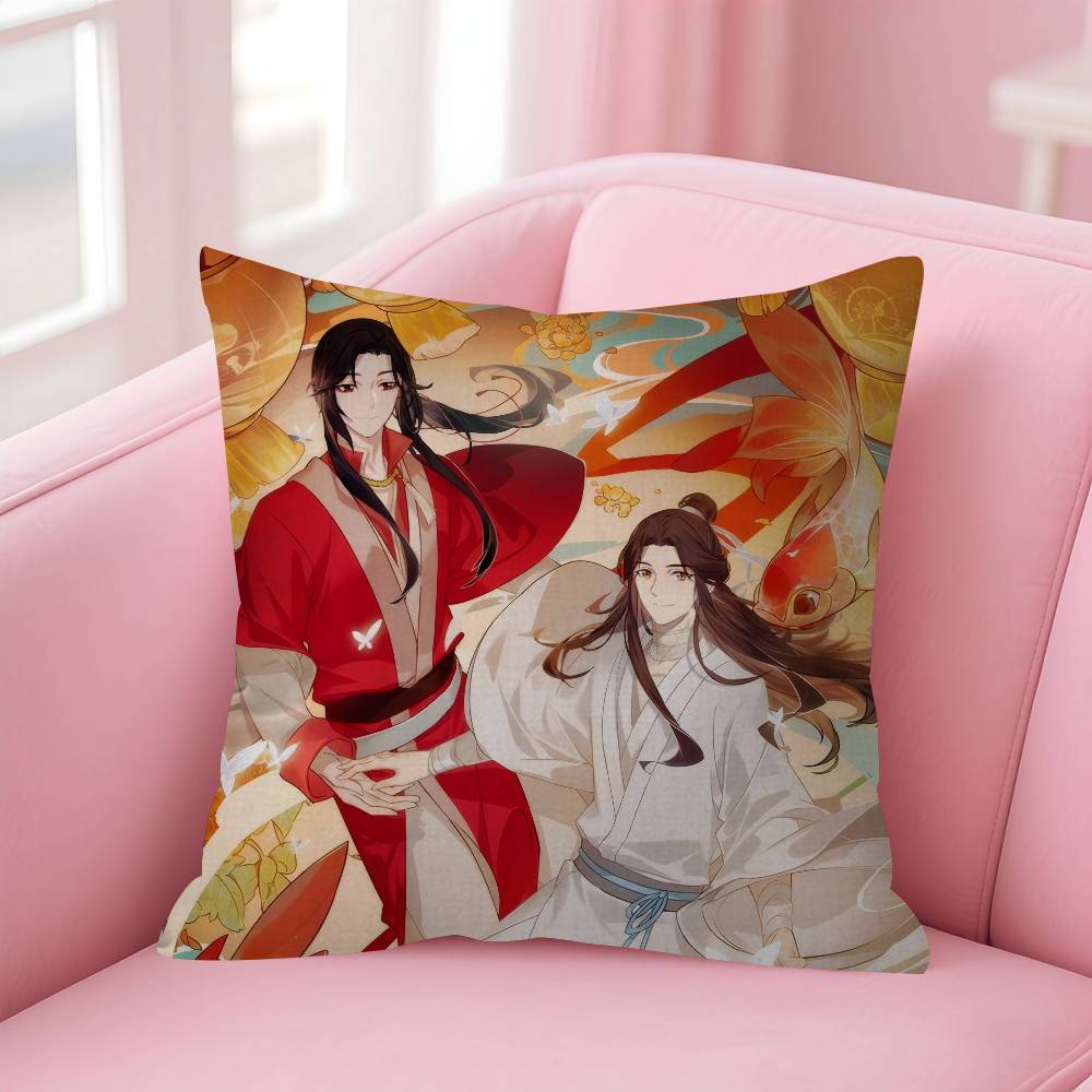 Anime Heavenly Officials Blessing Pillow Anime Pillow Sofa Bed Head Pillow Cover Cushion Cover Fashion