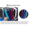 ///Griglia e Inserti Colore M per BMW Serie 5 G30/G31 Restyling con Griglia a 8 Raggi