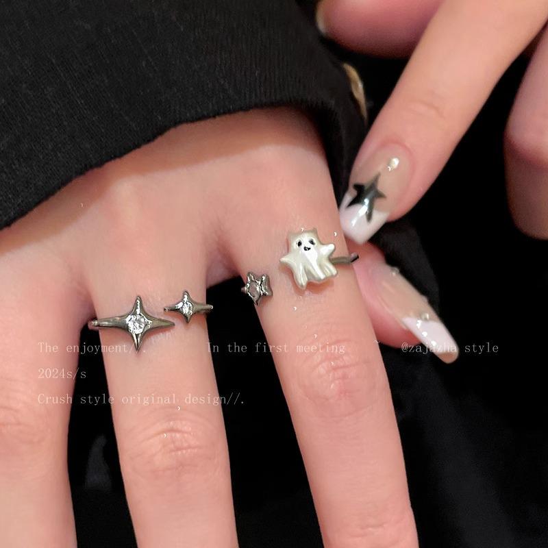 Elegant Cartoon Open Ring: Stylish, Versatile, and Luxurious for Women